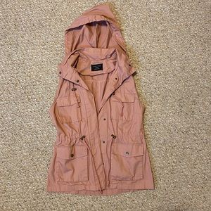 Pink utility vest